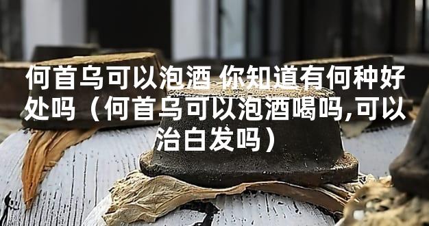 何首乌可以泡酒 你知道有何种好处吗（何首乌可以泡酒喝吗,可以治白发吗）